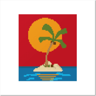 8-bit Dream Island Posters and Art